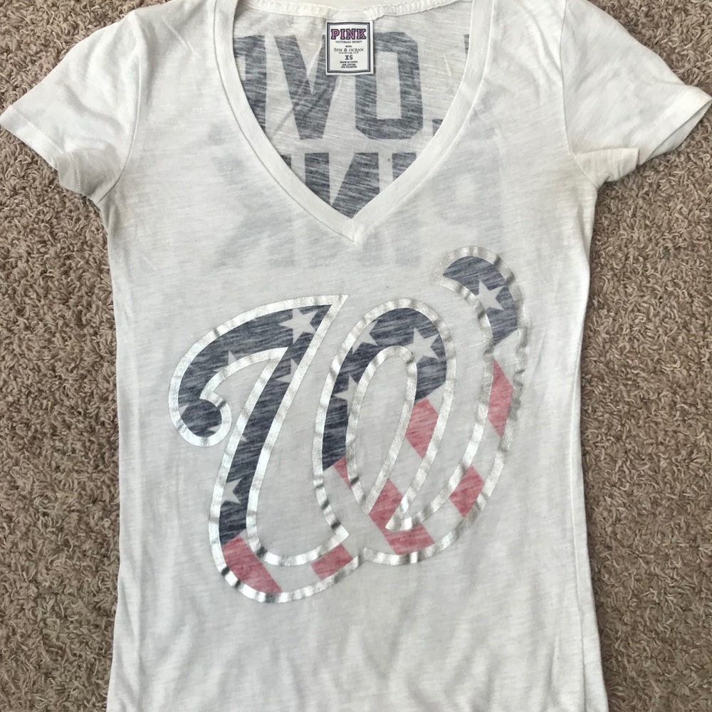 Washington nationals PINK tshirt